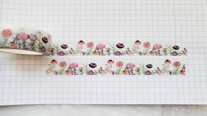 Washi Tape Blumenwiese